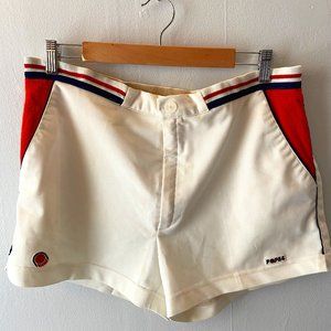 Vintage Tennis Shorts (33-34" elastic waist)